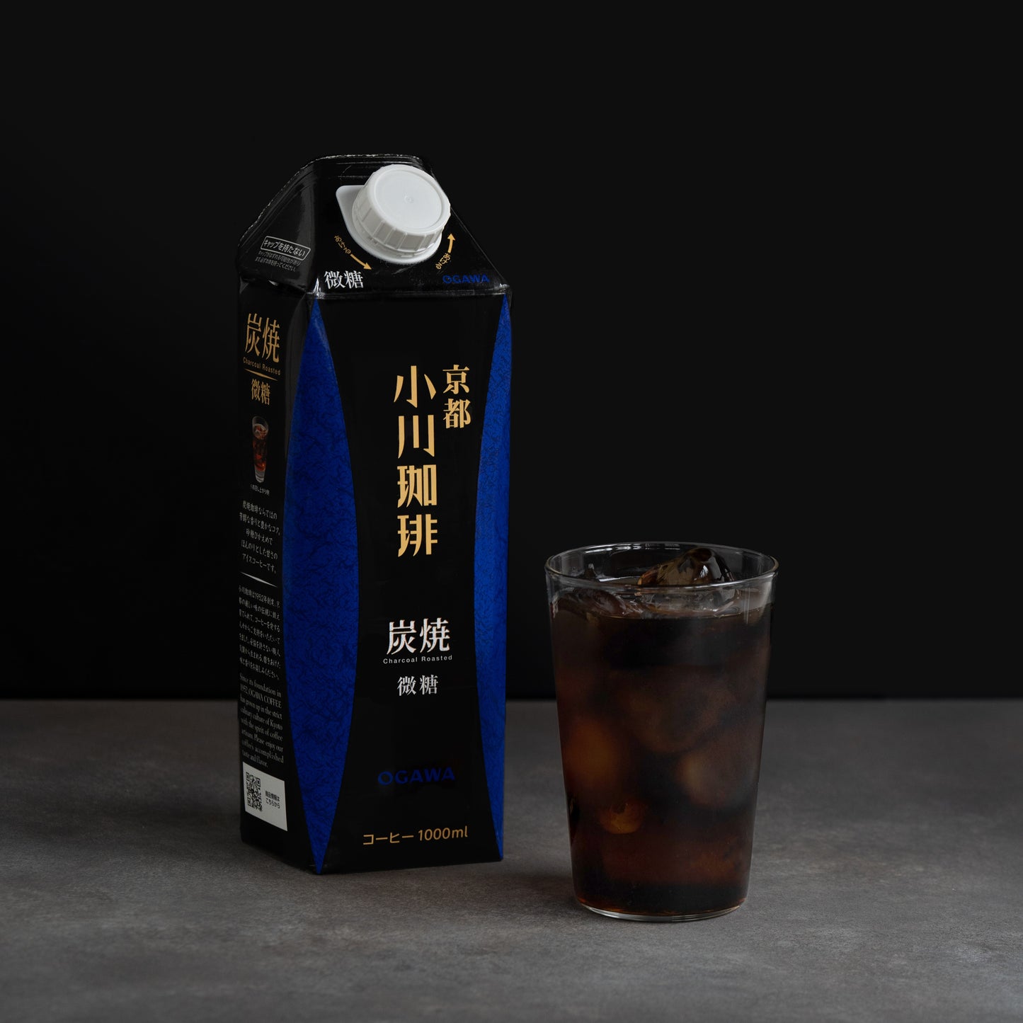 炭焼珈琲 アイスコーヒー 微糖 1000ml No.445