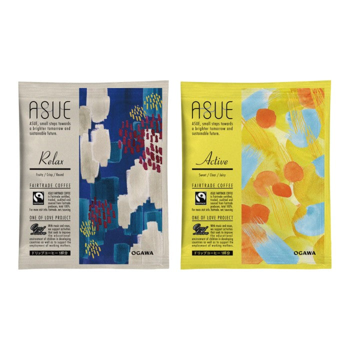 【まとめ買い】 ASUE Fairtrade Coffee ドリップコーヒー 20杯分 12個 No.420