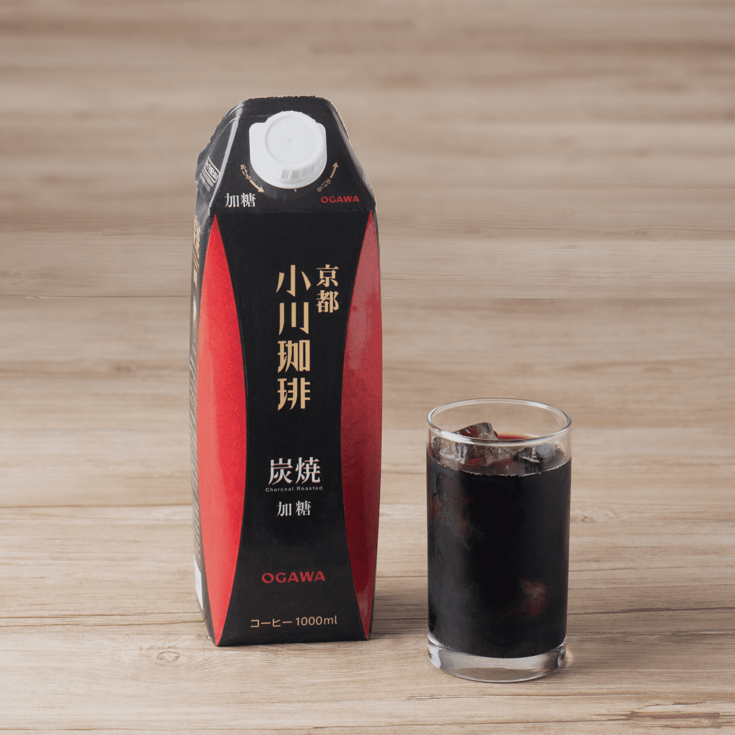 炭焼珈琲 アイスコーヒー 加糖 1000ml　No.444