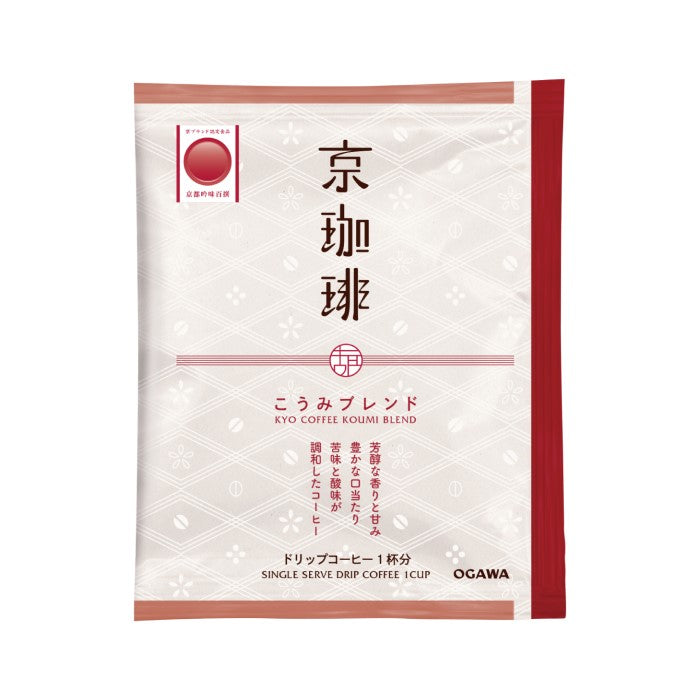 【まとめ買い】 京珈琲こうみブレンド ドリップコーヒー5杯分 12個