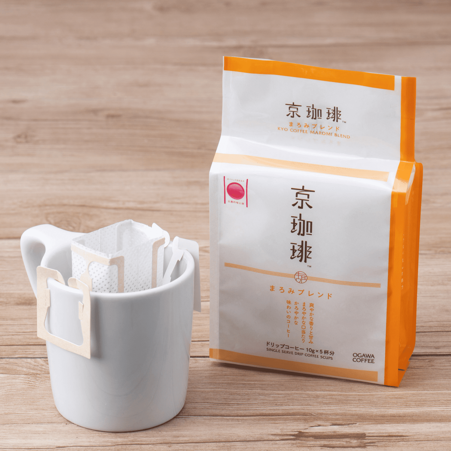 小川珈琲 京珈琲まろみブレンド ドリップコーヒー5杯分 36個