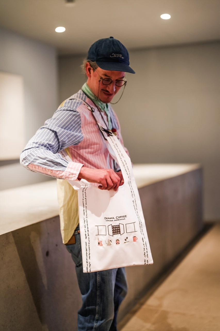 オガワコーヒーバッグ(ホワイト) / Coffee Time with Vaughan