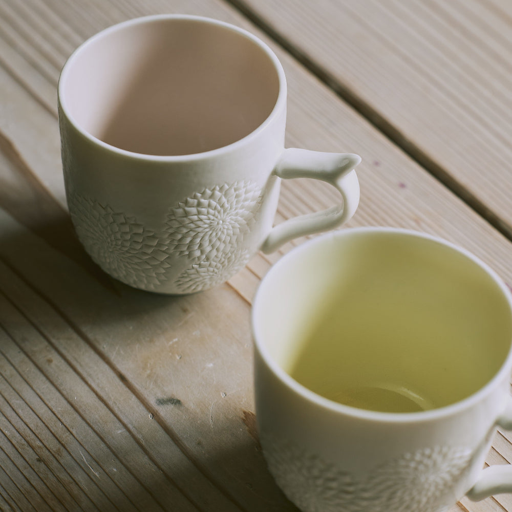 清水焼 紅村窯 小川珈琲オリジナルマグカップ