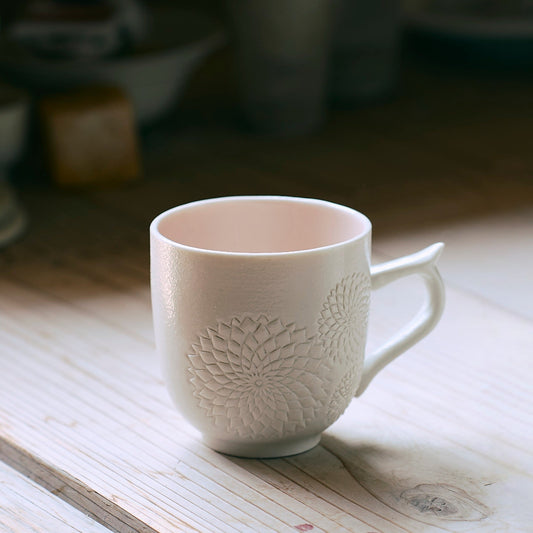 清水焼 紅村窯 小川珈琲オリジナルマグカップ