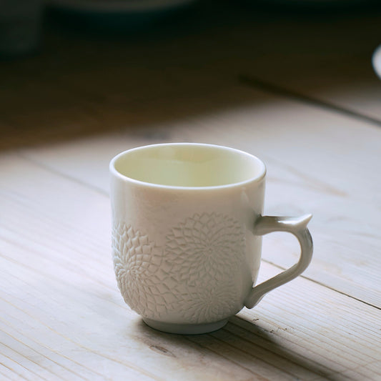 清水焼 紅村窯 小川珈琲オリジナルマグカップ