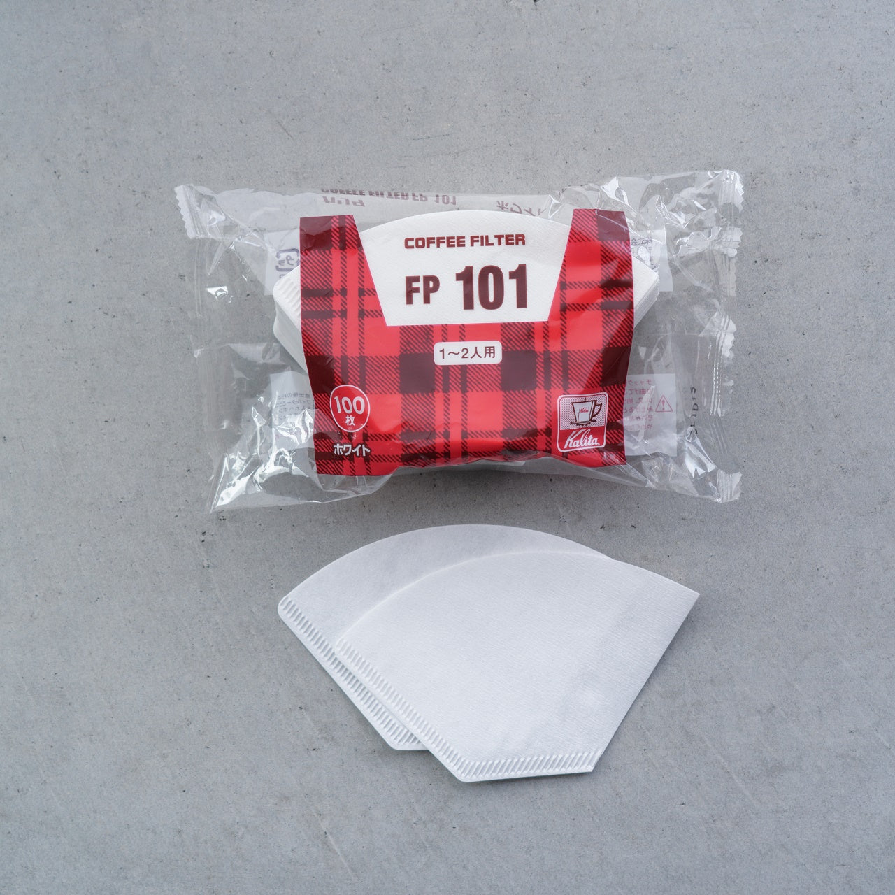 カリタ ペーパー ドリップ用 FP101ロシ ホワイト(100枚)