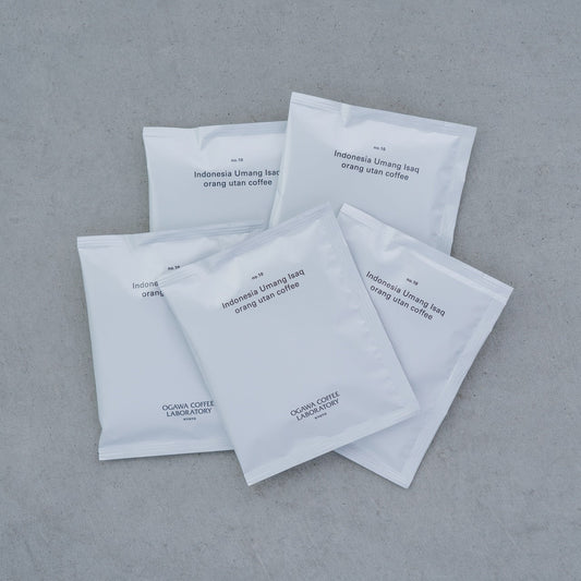 インドネシア ウーマン イサク オランウータンコーヒー ドリップコーヒー 15g×5P