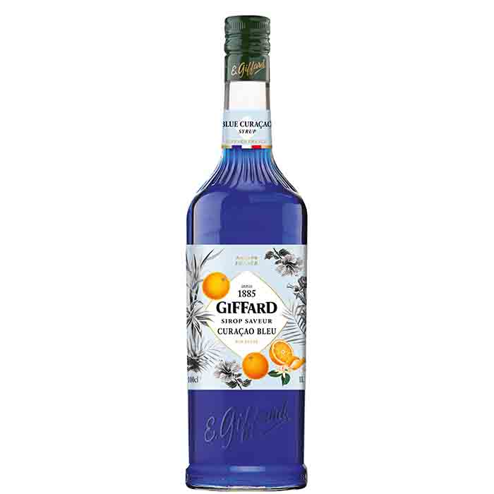 【20%OFF】ジファール ブルーキュラソー シロップ 1000ml No.155