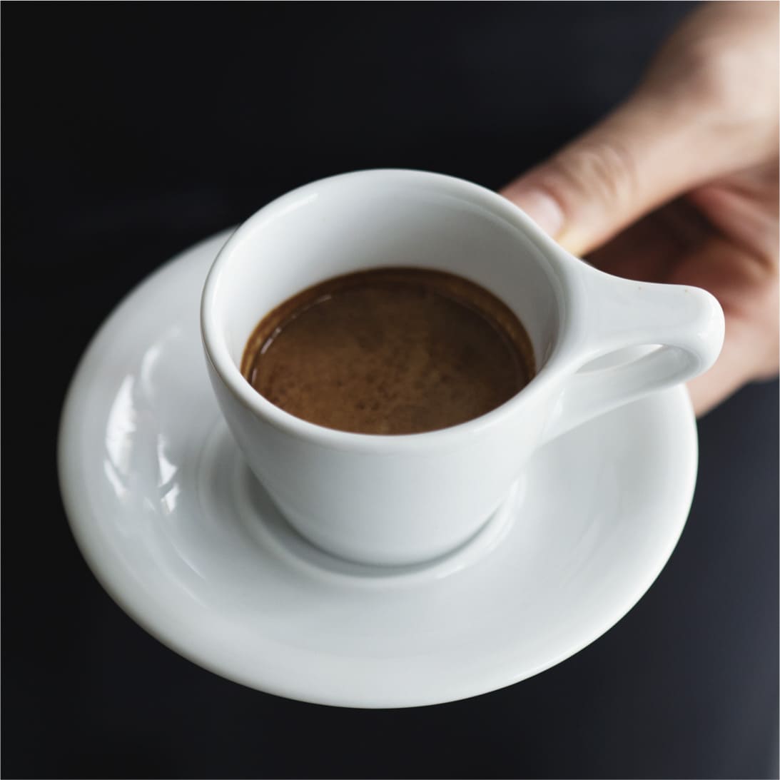 notNeutral LN Espresso Cup & Saucer 3oz Light Gray (エスプレッソ用 カップ ＆ ソーサー)