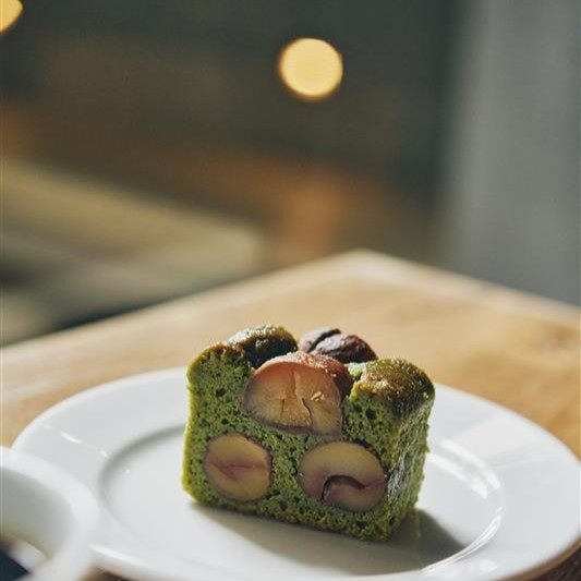 京都 和束産宇治抹茶と和栗のパウンドケーキ