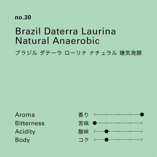 no.30 ブラジル ダテーラ ローリナ ナチュラル 嫌気発酵