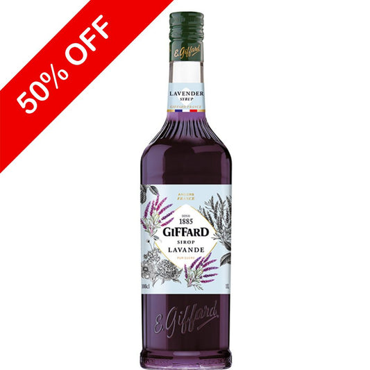 【アウトレット】ジファール ラベンダー シロップ 1000ml　No.168