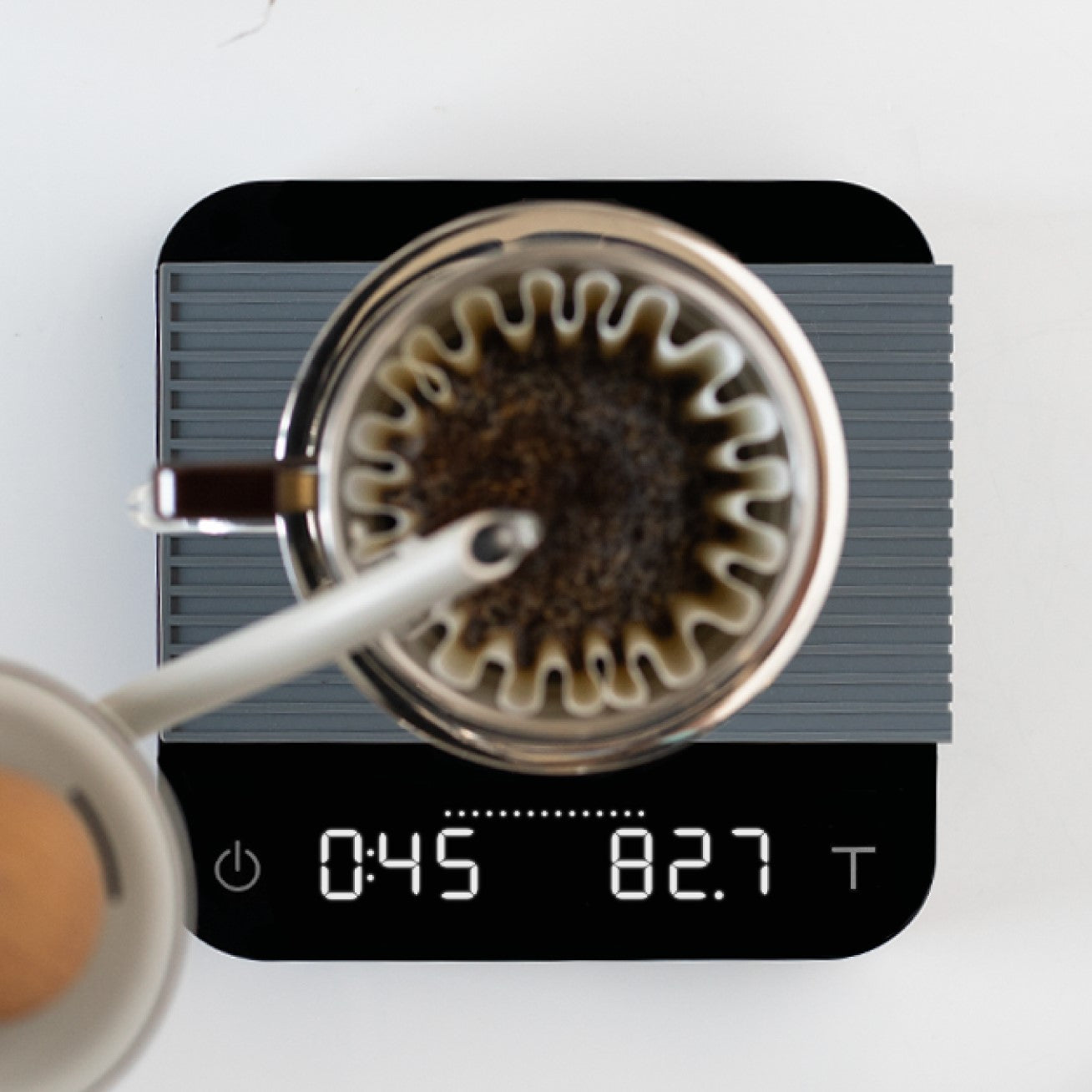 acaia Pearl Coffee Scale Pitch Black