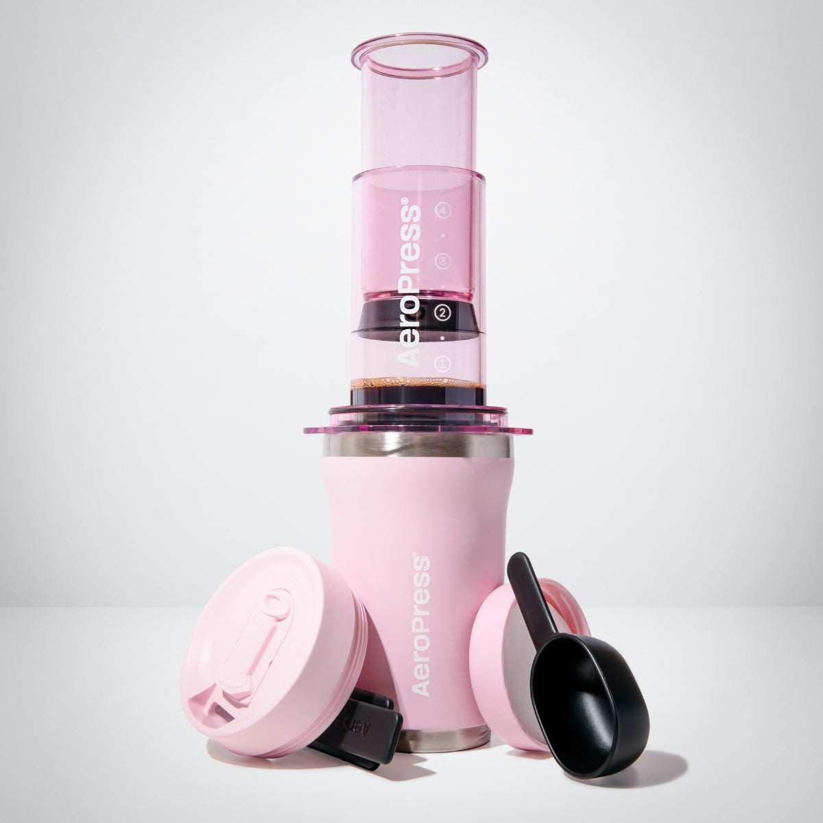 エアロプレス GO PLUS ピンク (新品・未開封) エアロプレス ゴー プラス トラベルシステム 「ピンク」 | 【公式