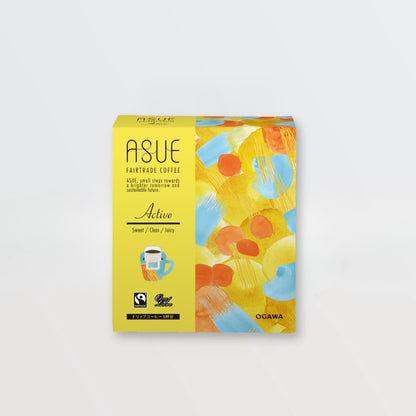 ASUE Fairtrade Coffee Active ドリップコーヒー5杯分