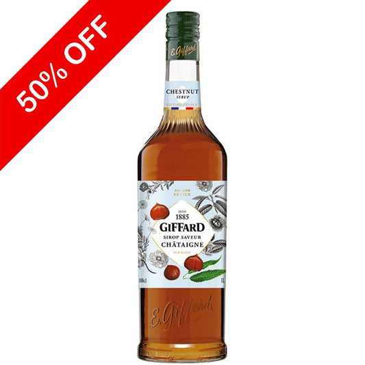 【アウトレット】ジファール チェスナッツ シロップ 1000ml　No.195