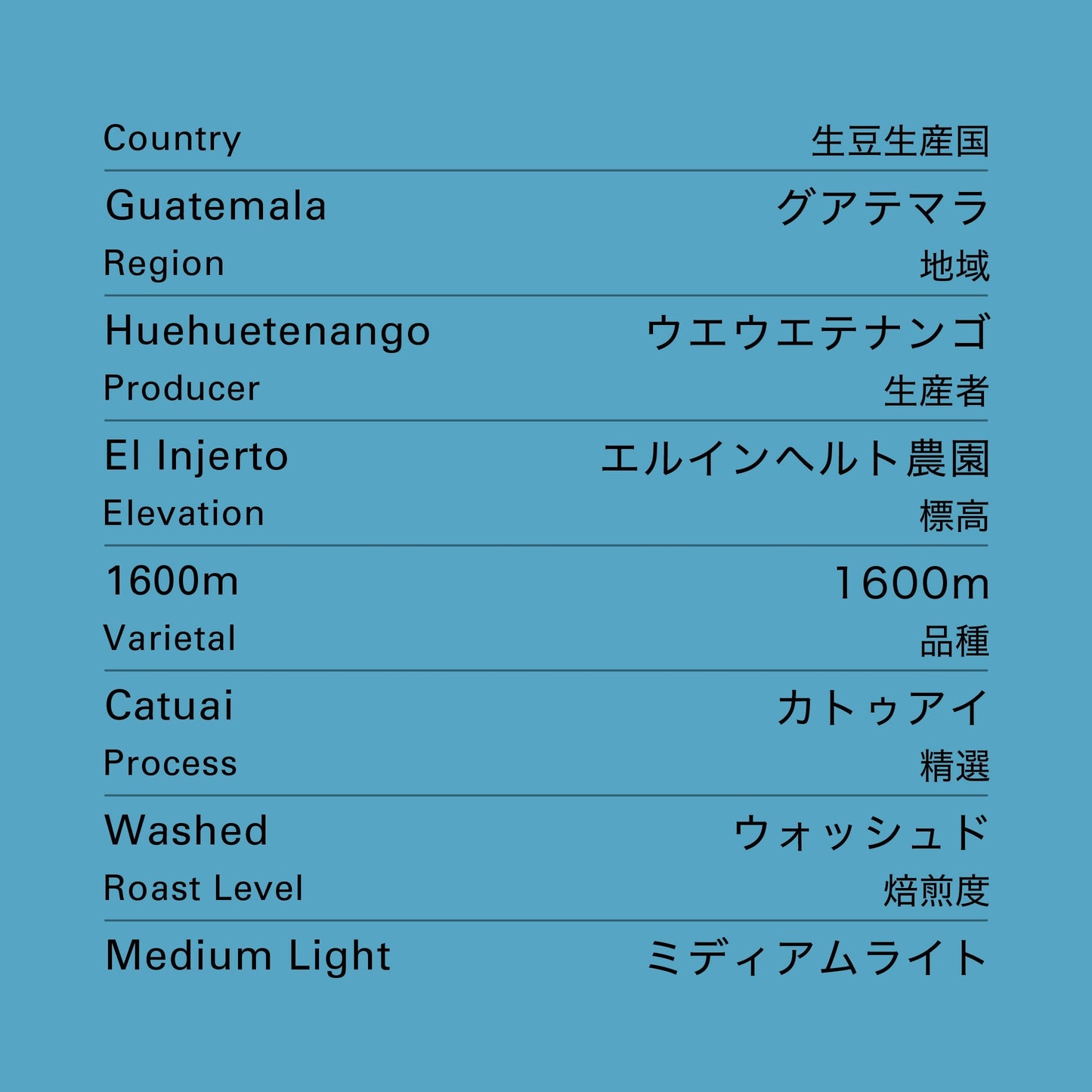 グアテマラ エルインヘルト