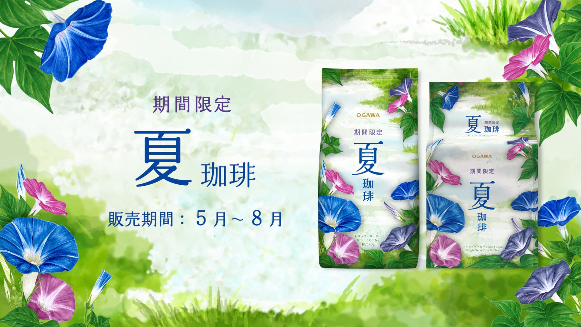 期間限定　小川珈琲がお届けする季節のお便り ～ 夏珈琲 ～ | 【公式】小川珈琲オンラインショップ