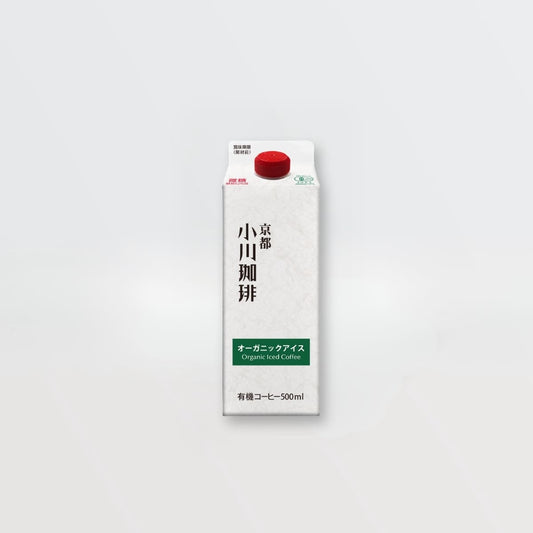 小川珈琲 直営店 オーガニック アイス 微糖 500ml　