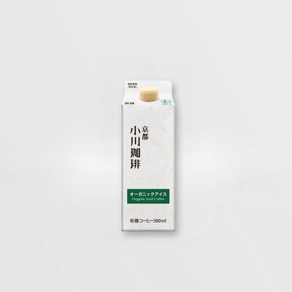小川珈琲 直営店 オーガニック アイス 無糖 500ml　