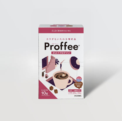 いつもの一杯でおいしく続けられるProffeeホエイプロテイン
