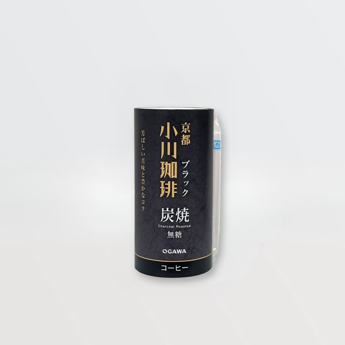 京都 小川珈琲 炭焼珈琲ブラック無糖 195g 15本入り×3ケース | 【公式
