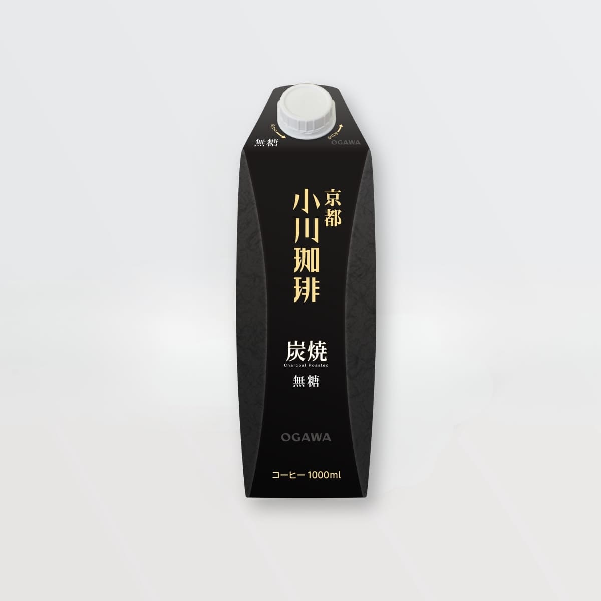 小川珈琲　炭焼珈琲アイスコーヒー 無糖 1,000ml　