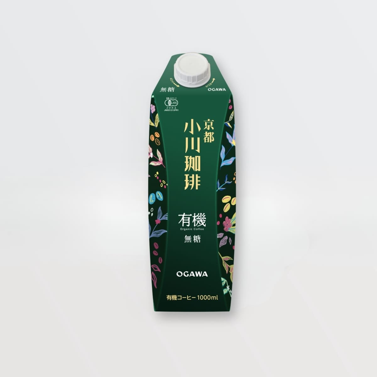 有機珈琲 アイスコーヒー 無糖 1,000ml　